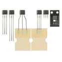 Honeywell Technologies Through Hole Digital Hall Effect Sensor Bipolar Magnetic 4.5V-24V TO-92 3-Pin SS41
