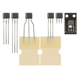 Honeywell Technologies Through Hole Digital Hall Effect Sensor Bipolar Magnetic 4.5V-24V TO-92 3-Pin SS41