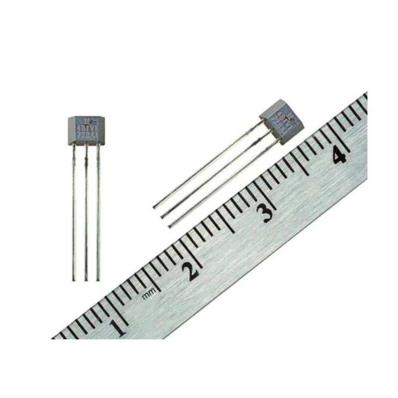 Honeywell Technologies 3 Axis Through Hole Back Biased Hall Effect Sensor 4V-24V TO-92 Package VG481V1