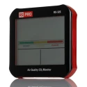 RS PRO RS-326 Air Quality Meter 50 °C Temperature Range, 100 %RH Max Humidity, Mains-Powered RS-326