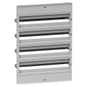 Schneider Electric NSYCSH Series Black RAL 7035 Steel Modular Distribution Chassis, 780 mm H, 560 mm W, 780 mm L NSYDLA112G