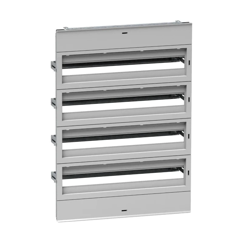 Schneider Electric NSYCSH Series Black RAL 7035 Steel Modular Distribution Chassis, 780 mm H, 560 mm W, 780 mm L NSYDLA112G