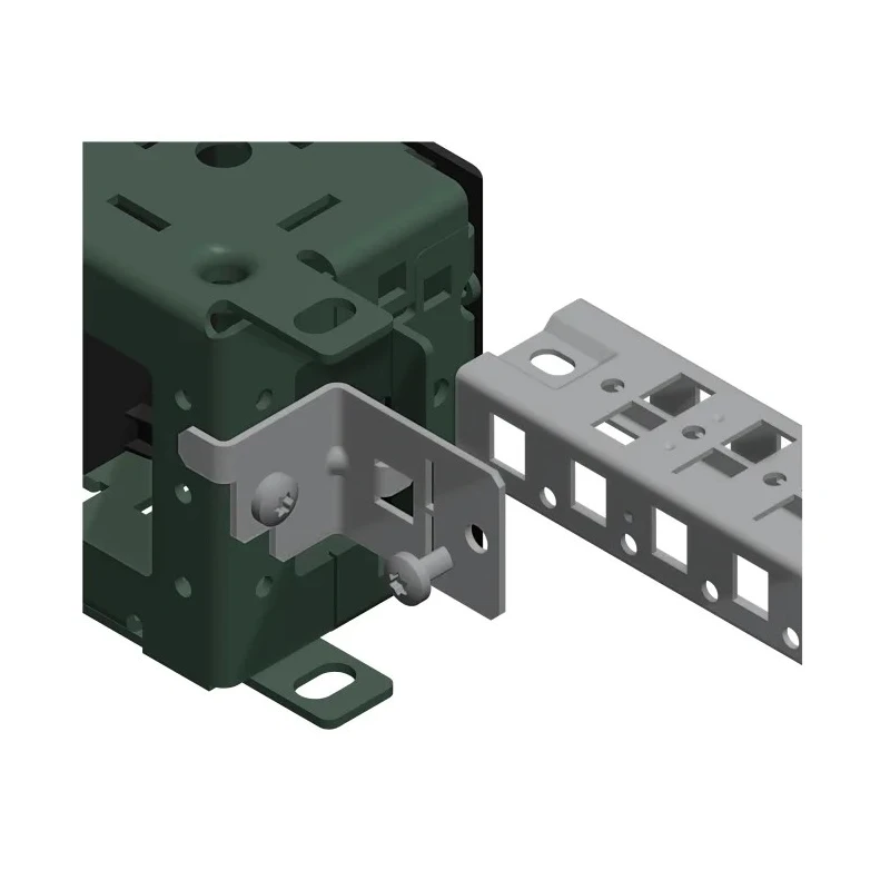 Schneider Electric Steel PanelSeT Accessoires Series Bracket, 45mm x 39mm x 45mm for Spacial SF, SM, SD, S3D, CRN NSYSPCR