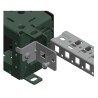 Schneider Electric Steel PanelSeT Accessoires Series Bracket, 45mm x 39mm x 45mm for Spacial SF, SM, SD, S3D, CRN NSYSPCR