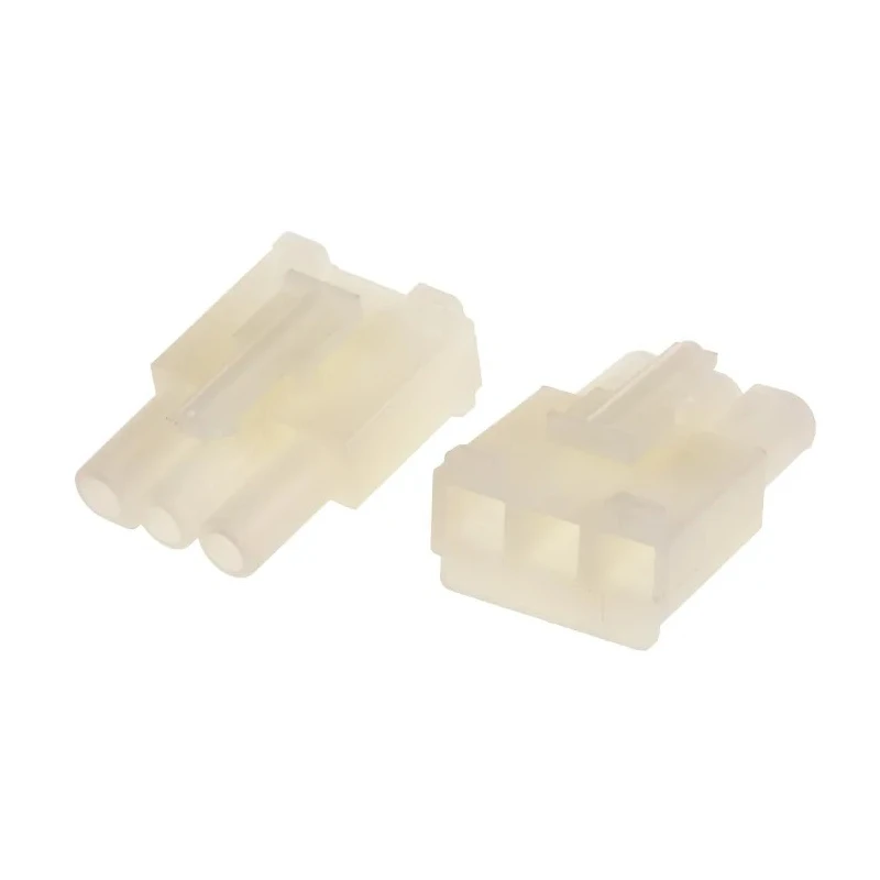 Molex STANDARD .093" Female Connector Housing 6.7 mm Pitch 3 Way 1 Row Straight 39-03-6034