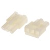 Molex STANDARD .093" Female Connector Housing 6.7 mm Pitch 3 Way 1 Row Straight 39-03-6034
