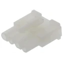 Molex STANDARD .093" Female Connector Housing 6.7 mm Pitch 4 Way 1 Row Straight 39-03-6044