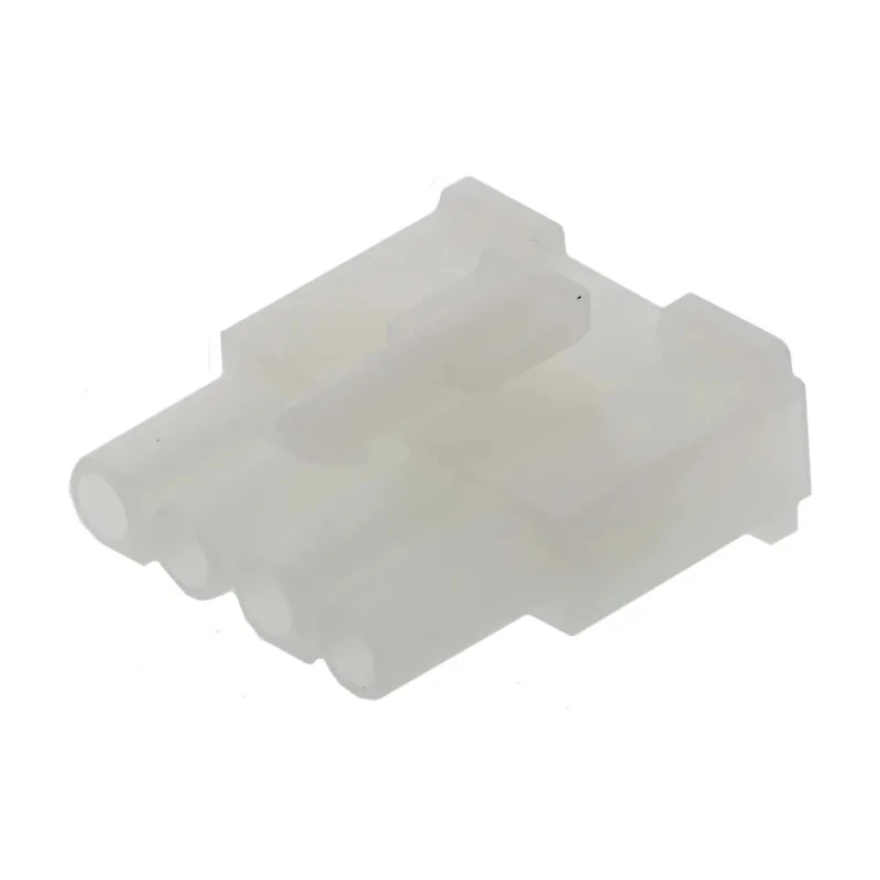 Molex STANDARD .093" Female Connector Housing 6.7 mm Pitch 4 Way 1 Row Straight 39-03-6044