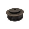 OPTIBELT Timing Belt Pulley Aluminium 9.5 mm Belt Width 5 mm Pitch 22 Teeth 22 XL 037