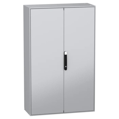 Schneider Electric General Purpose Enclosure Sheet Steel, IP55, 1600x1200x400 mm NSYSM1612402DP
