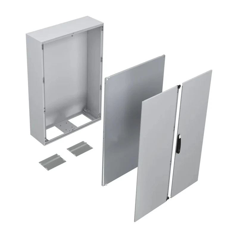 Schneider Electric General Purpose Enclosure Sheet Steel, IP55, 1600x1200x400 mm NSYSM1612402DP