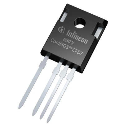 Infineon CoolMOS N-Channel MOSFET, 106 A, 700 V, 4-Pin TO-247-4 IPZA65R018CFD7XKSA1