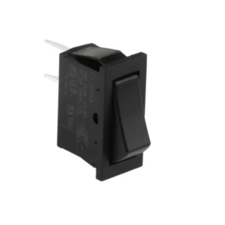 Bulgin 1P On-Off Rocker Switch Panel 16A 250V AC 72V DC Panel Mount C1500ABAAB