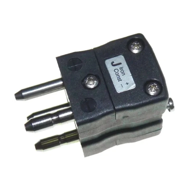 RS PRO Duplex Thermocouple Plug Connector for Use with Type J Thermocouple IEC RoHS Compliant 236-4081