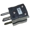 RS PRO Duplex Thermocouple Plug Connector for Use with Type J Thermocouple IEC RoHS Compliant 236-4081
