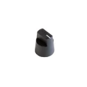 Bulgin Rotary Switch Knob 14mm Diameter Black for 199 Series KX0606