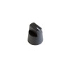 Bulgin Rotary Switch Knob 14mm Diameter Black for 199 Series KX0606