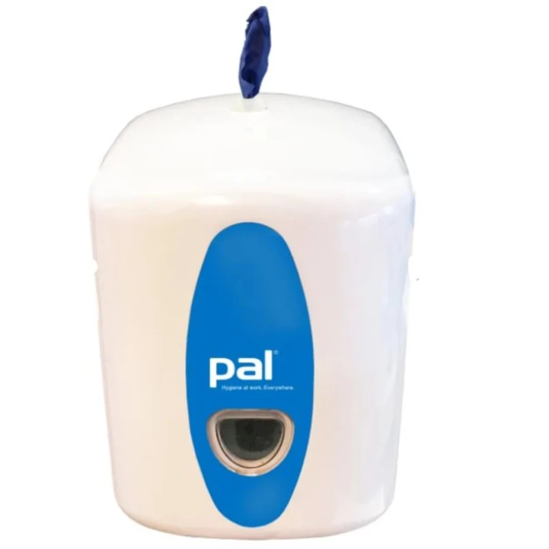 PAL Maxi8 White Wall Mountable Wiper Dispenser 240mm Width 340mm Height 