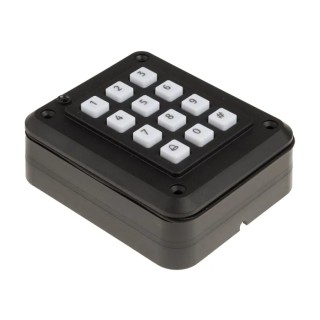 Storm Polymer Keypad Lock with 12 Keys, AC/DC Operation, 50 User Codes DE2KT102