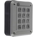 Storm Chrome Plated Zinc Keypad Lock with 12 Keys and Up to 50 User Codes AC/DC Operation DE1KT102