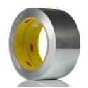 3M Conductive Metallic Tape, Aluminium Foil Backing, 50mm Width x 55m Length, 0.08mm Thickness, Acrylic 3M 431 50MM X 55M