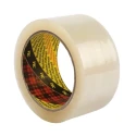 3M Transparent 309BC Double Coated Tissue Packing Tape, 50mm Width, 66m Length, Acrylic Adhesive 3M 309BC 50mmx66m