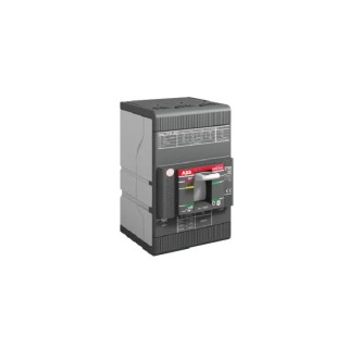 ABB Tmax XT Molded Case Circuit Breaker 3-Pole 100A 600V AC 500V DC Thermal Magnetic Tripping 1SDA074646R1