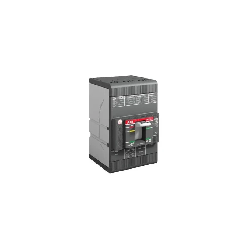 ABB Tmax XT Molded Case Circuit Breaker 3-Pole 100A 600V AC 500V DC Thermal Magnetic Tripping 1SDA074646R1