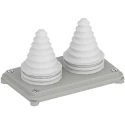 ABB Plastic Gland Plate, 220mm Thickness, 220mm Width, 80mm Length for Use with ZW Enclosure 2CPX039512R9999