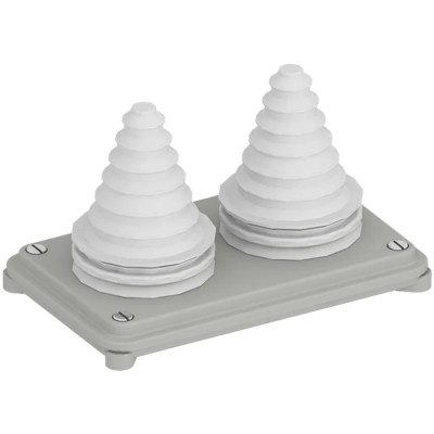 ABB Plastic Gland Plate, 220mm Thickness, 220mm Width, 80mm Length for Use with ZW Enclosure 2CPX039512R9999