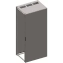ABB 5/8R3 Series Stainless Steel 1-Door Floor Standing Enclosure Opaque Door IP54 1364mm x 325mm x 1913mm 2CPX045605R9999