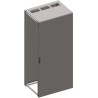 ABB 5/8R3 Series Stainless Steel 1-Door Floor Standing Enclosure Opaque Door IP54 1364mm x 325mm x 1913mm 2CPX045605R9999