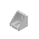 Bosch Rexroth M6 Angle Bracket Connecting Component, Compatible with 30 mm Strut Profile and 8 mm Groove Size 3842523525