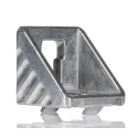 Bosch Rexroth Die Cast Aluminium M8 Angle Bracket Connecting Component Strut Profile 40 mm Groove Size 10 mm 3842528967