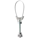Facom 65 - 105 mm Jaw Capacity Adjustable Metal Handle Strap Wrench, 260mm Overall U.46