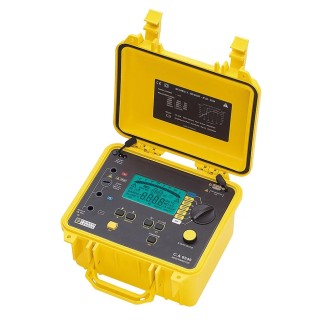 Chauvin Arnoux Insulation Resistance Tester CA 6545, 40 V Min, 5100 V Max, 10000 GΩ, Aurix Cat I 2 P01139711