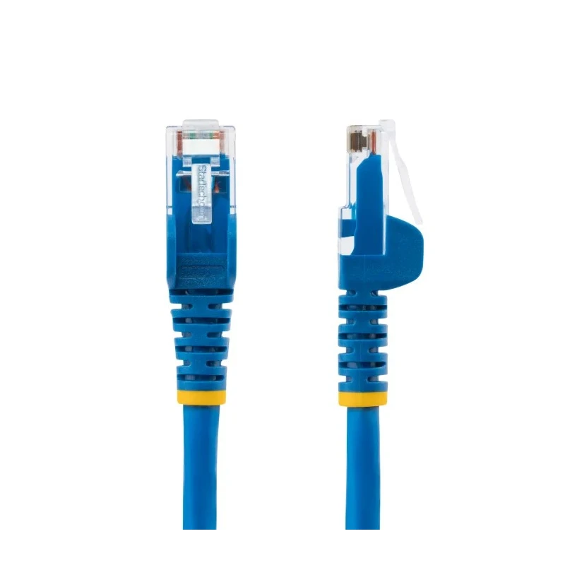 StarTech.com Cat6 Ethernet Cable 4 Core, Blue, 3 m, Unshielded Unscreened, Snagless, Low Smoke Zero Halogen Cat6
