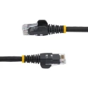 StarTech.com Cat6 Ethernet Cable 4 Core, Black, 3 m, Unshielded Unscreened, Snagless, Low Smoke Zero Halogen Cat6
