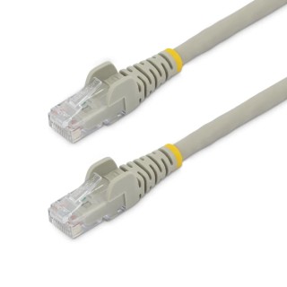 StarTech.com Cat6 Ethernet Cable 4 Core, Grey, 2 m, Unshielded Unscreened, Snagless, Low Smoke Zero Halogen Cat6