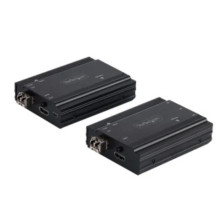 StarTech.com 1 USB HDMI over Fibre KVM Extender 10W Power Consumption 3840 x 2160 Resolution 300m Extension SV565FXHD4KU