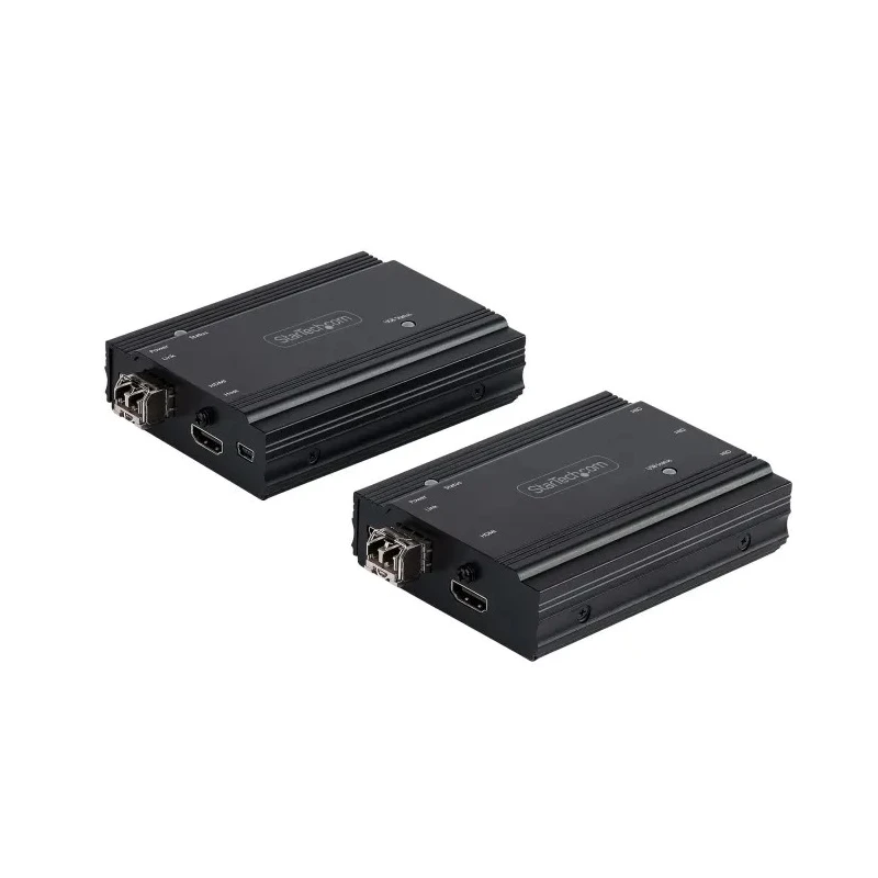 StarTech.com 1 USB HDMI over Fibre KVM Extender 10W Power Consumption 3840 x 2160 Resolution 300m Extension SV565FXHD4KU