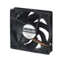 Sanyo Denki San Ace Series Axial Fan, 48V DC, 1.4 m³/min Airflow, 3.36W Power, 70mA Max Current, 80x80x25 mm 9RA0848P4G001