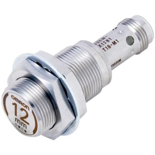 Omron Threaded Barrel Inductive Proximity Sensor M18 PNP 30 V dc 200 mA E2EW-X12B218-M1