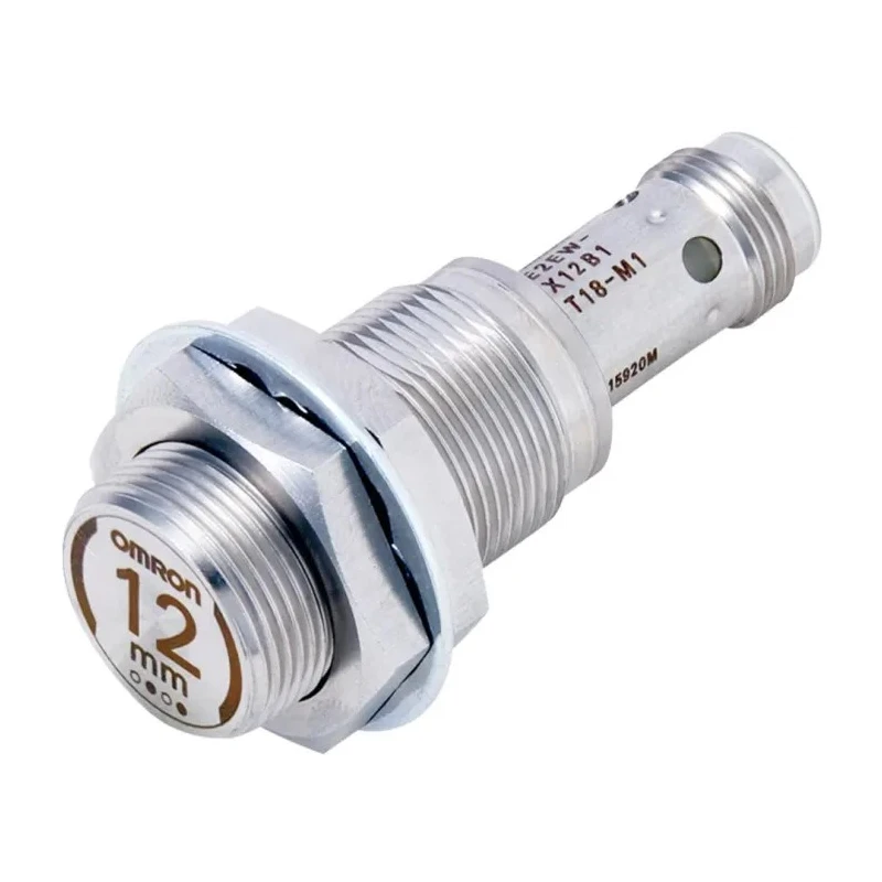 Omron Threaded Barrel Inductive Proximity Sensor M18 PNP 30 V dc 200 mA E2EW-X12B218-M1