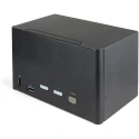 StarTech.com 23 Port 4 Displays USB DisplayPort KVM Switch 3.5 mm Stereo Audio Support 3840 x 2160 @ 60 Hz SV231QDPU34K