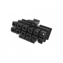 Amphenol Communications Solutions Minitek Pwr CEM-5 PCIe Connector System Female Crimp Connector Housing 3 10161719-124GLF