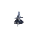 Crouzet Plunger Limit Switch, Protection, POM Nickel Plated Brass Housing, 10A, 250V AC, -40°C to 125°C Operating IP40