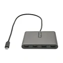 StarTech.com USB Type C to HDMI Adapter 4 Supported Displays, 1080p, 0.5m Cable Length USBC2HD4