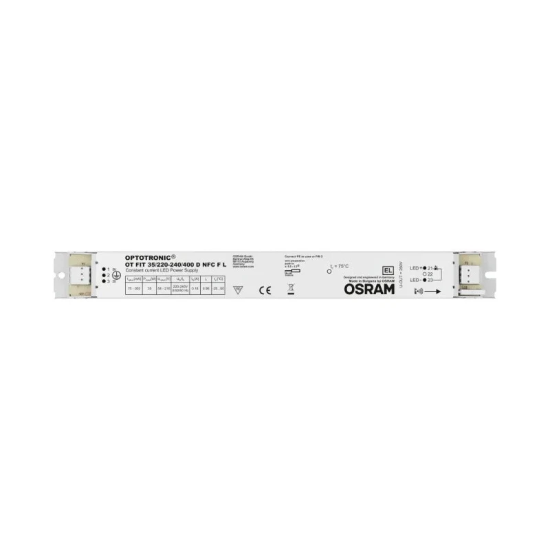 Osram 1 Output Non-Dimmable LED Driver 220-240 V AC, 216 V/54 V Output, 35 W Power, 400 mA/75 mA Current, OPTOTRONIC IP20
