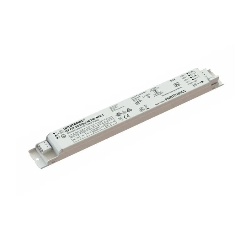 Inventronics Linear / Area Constant Current Non-Dimmable LED Driver IP20, 1 Output, 20V/51V, 250mA/700mA, 35W, 220-240V AC 